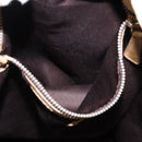 Miu Miu Tote Bag Leather Beige Gold Auth hk3064-20