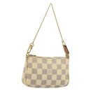 LOUIS VUITTON Damier Azur Mini Pochette Accessoires Pouch N63005 LV Auth hk3071-1