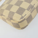 LOUIS VUITTON Damier Azur Mini Pochette Accessoires Pouch N63005 LV Auth hk3071-15