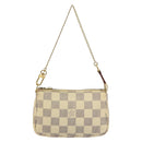 LOUIS VUITTON Damier Azur Mini Pochette Accessoires Pouch N63005 LV Auth hk3071-13