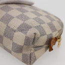 LOUIS VUITTON Damier Azur Pochette Cosmetic PM Pouch N60024 LV Auth hk3072-15