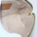 LOUIS VUITTON Damier Azur Pochette Cosmetic PM Pouch N60024 LV Auth hk3072-17