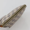 LOUIS VUITTON Damier Azur Pochette Cosmetic PM Pouch N60024 LV Auth hk3072-5