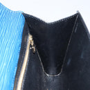 LOUIS VUITTON Epi Art Deco Clutch Bag Blue M52635 LV Auth hk3076-17