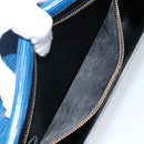 LOUIS VUITTON Epi Art Deco Clutch Bag Blue M52635 LV Auth hk3076-11