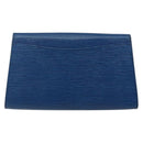 LOUIS VUITTON Epi Art Deco Clutch Bag Blue M52635 LV Auth hk3076-2