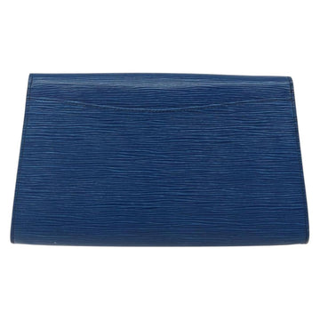 LOUIS VUITTON Epi Art Deco Clutch Bag Blue M52635 LV Auth hk3076 - 0