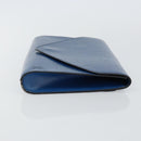 LOUIS VUITTON Epi Art Deco Clutch Bag Blue M52635 LV Auth hk3076-3