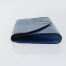 LOUIS VUITTON Epi Art Deco Clutch Bag Blue M52635 LV Auth hk3076-4