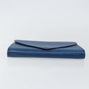 LOUIS VUITTON Epi Art Deco Clutch Bag Blue M52635 LV Auth hk3076-6