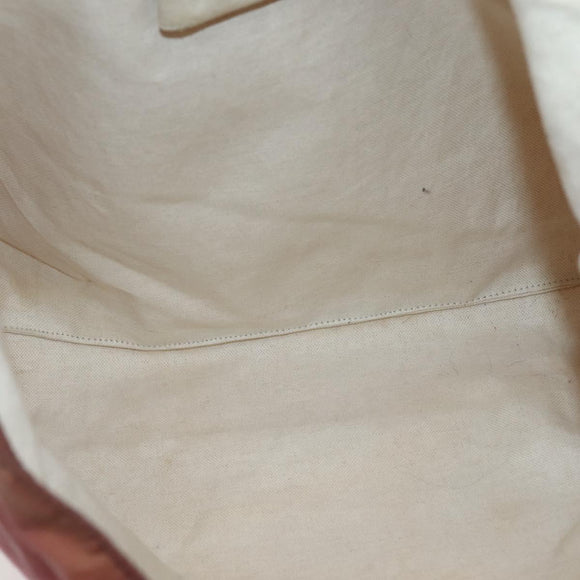 GUCCI GG Canvas Tote Bag Nylon Pink Gold 295252 Auth hk3085