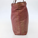 GUCCI GG Canvas Tote Bag Nylon Pink Gold 295252 Auth hk3085-4
