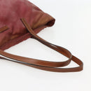 GUCCI GG Canvas Tote Bag Nylon Pink Gold 295252 Auth hk3085-7