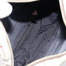 BURBERRY Nova Check Shoulder Bag Canvas Beige Silver Auth hk3087-16