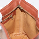 MCM Logogram Vicetos Shoulder Bag PVC Leather Brown Gold Auth hk3092-18