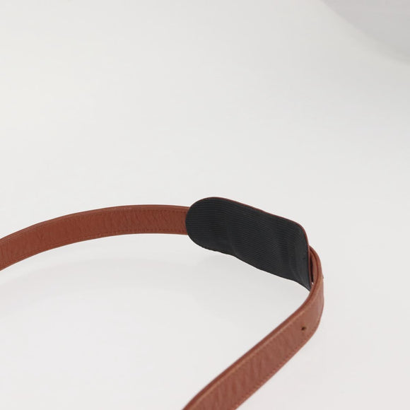 MCM Logogram Vicetos Shoulder Bag PVC Leather Brown Gold Auth hk3092