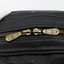 MCM Vicetos Logogram Shoulder Bag PVC Leather Black Gold Auth hk3093-15