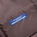 BURBERRY Nova Check Blue Label Tote Bag Nylon Beige Silver Auth hk3096-11