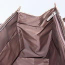 BURBERRY Nova Check Blue Label Tote Bag Nylon Beige Silver Auth hk3096-17