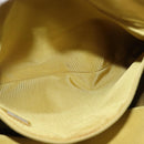 CHANEL COCO Mark Shoulder Bag Leather Yellow CC Auth hk3101-22