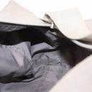 CHANEL Sports Shoulder Bag Nylon Gray Silver CC Auth hk3103-22