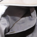 CHANEL Sports Shoulder Bag Nylon Gray Silver CC Auth hk3103-23