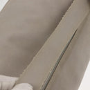 CHANEL Sports Shoulder Bag Nylon Gray Silver CC Auth hk3103-7