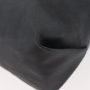 CHANEL Sports Shoulder Bag Nylon Gray Silver CC Auth hk3104-17