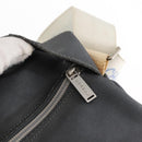 CHANEL Sports Shoulder Bag Nylon Gray Silver CC Auth hk3104-19