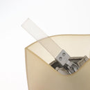 CHANEL Hand Bag rubber Gray CC Auth hk3106-14