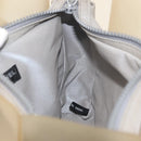 CHANEL Hand Bag rubber Gray CC Auth hk3106-17