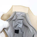 CHANEL Hand Bag rubber Gray CC Auth hk3106-18