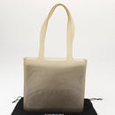 CHANEL Hand Bag rubber Gray CC Auth hk3106-21