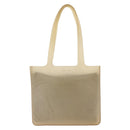 CHANEL Hand Bag rubber Gray CC Auth hk3106-3