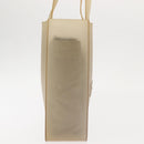 CHANEL Hand Bag rubber Gray CC Auth hk3106-5