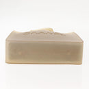 CHANEL Hand Bag rubber Gray CC Auth hk3106-9