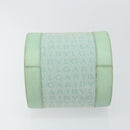 BVLGARI Logo mania Shoulder Bag Canvas Leather Green Emerald Auth hk3109-5