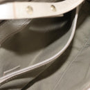 BVLGARI Chandra Shoulder Bag Leather Silver Gold Auth hk3110-22