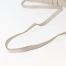 BVLGARI Chandra Shoulder Bag Leather Silver Gold Auth hk3110-7