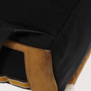 FENDI Zucca Canvas Backpack Black Silver Auth hk3119-16