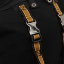 FENDI Zucca Canvas Backpack Black Silver Auth hk3119-19