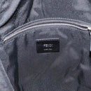 FENDI Zucca Canvas Backpack Black Silver Auth hk3119-20