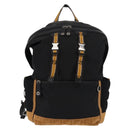 FENDI Zucca Canvas Backpack Black Silver Auth hk3119-13