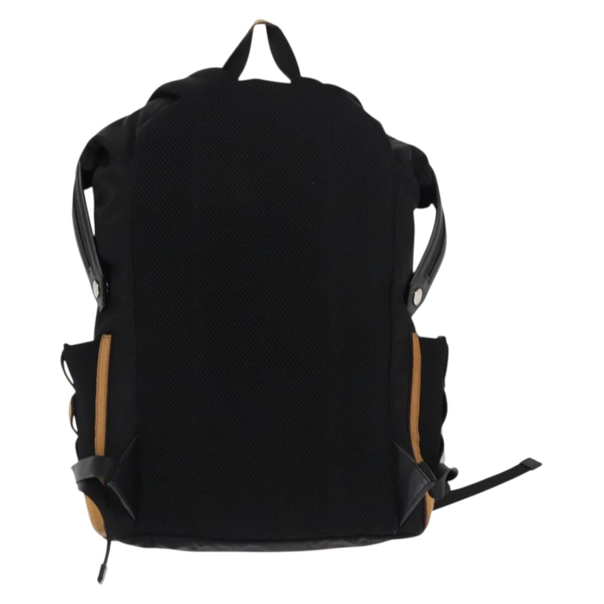 FENDI Zucca Canvas Backpack Black Silver Auth hk3119 | Brand 