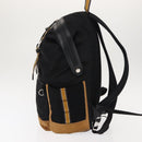 FENDI Zucca Canvas Backpack Black Silver Auth hk3119-3