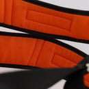 GUCCI Backpack Nylon Orange Silver Auth hk3123-14