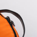 GUCCI Backpack Nylon Orange Silver Auth hk3123-8