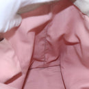 GUCCI GG Canvas Tote Bag Pink Gold 120836 Auth hk3124-20