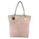 GUCCI GG Canvas Tote Bag Pink Gold 120836 Auth hk3124-13
