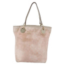 GUCCI GG Canvas Tote Bag Pink Gold 120836 Auth hk3124-2
